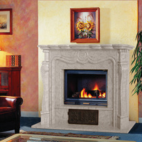 Korona 11 - Classic fireplace cover