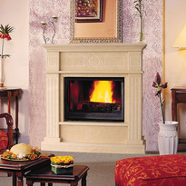 London - Classic fireplace cover