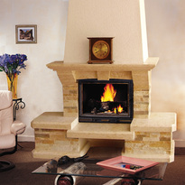 Adria 2 - Rustic fireplace cover (1 / 1)