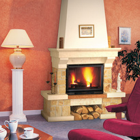Hubertus - Rustic fireplace cover