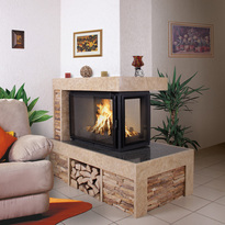 Barbara - Modern fireplace cover