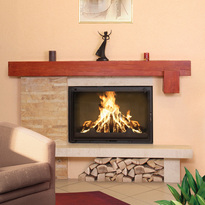 Verona - Modern fireplace cover