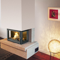 Zánka - Modern fireplace cover